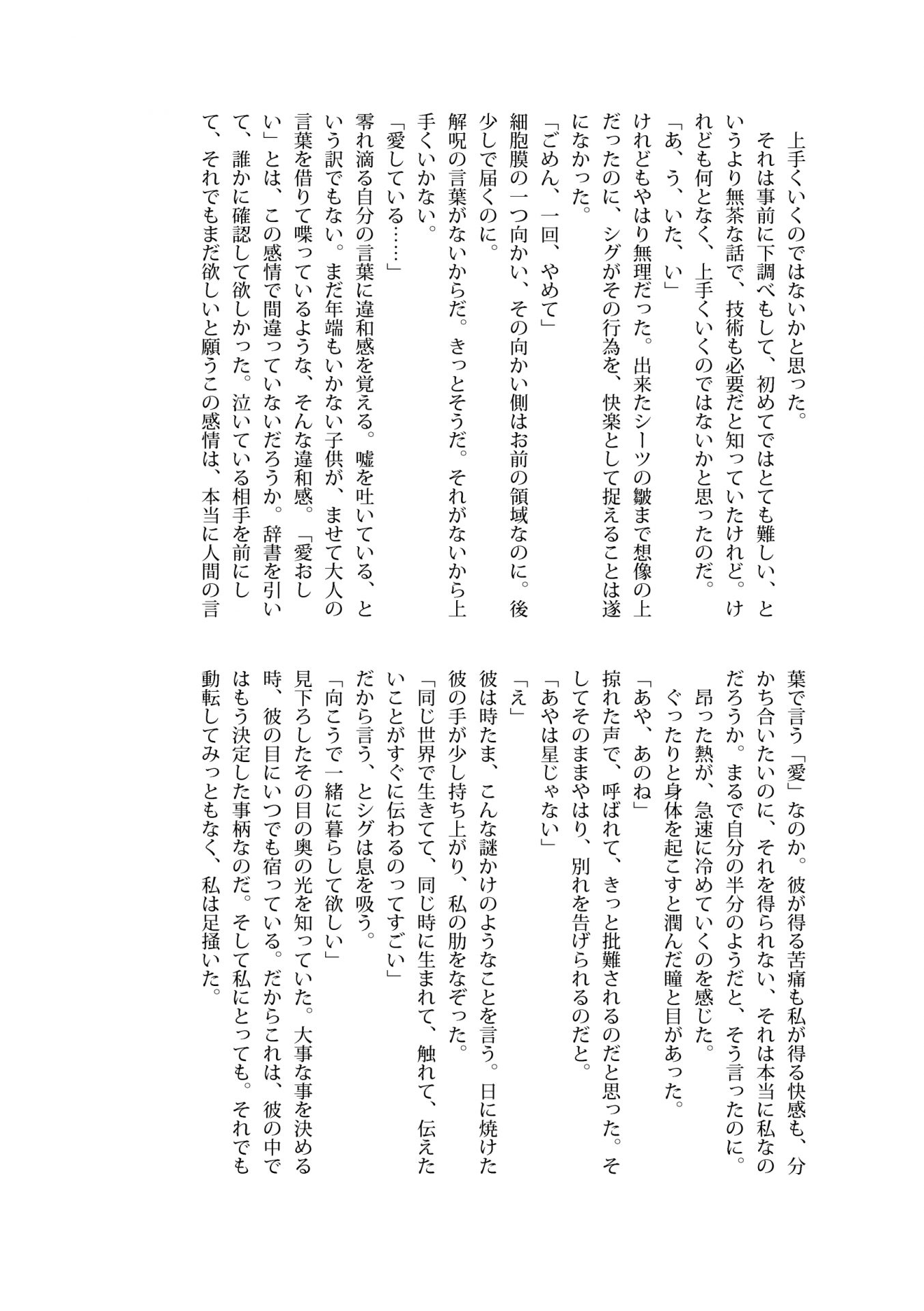 遠来と追憶 27ページ目